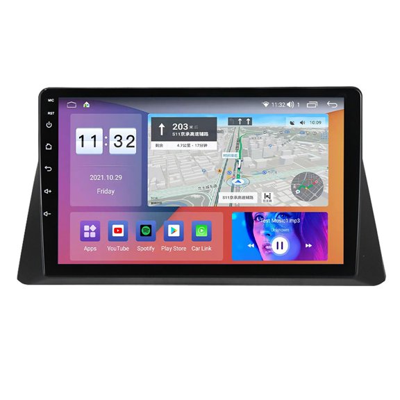 Torovo Car Stereo Android 12 10Inch Head Unit for Honda Accord 8 2008-2012 with Touchscreen FM Radio/USB/with Bluetooth Hands-Free Support RDS Carplay DAB+ DSP SWC