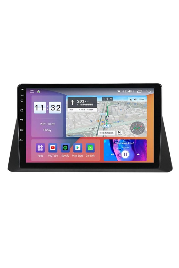 Car Stereo Android 12 10Inch Head Unit for Honda Accord 8 2008-2012 with Touchscreen FM Radio/USB/with Bluetooth Hands-Free Support RDS Carplay DAB+ DSP SWC