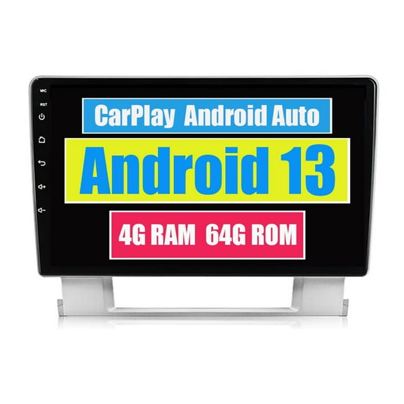 Torovo Car Stereo CarPlay Head Unit for Opel Astra J 2009-2017 for Buick Excelle 2 2009-2015 Android Auto Touch Screen Sat Navi Bluetooth WiFi Radio Player