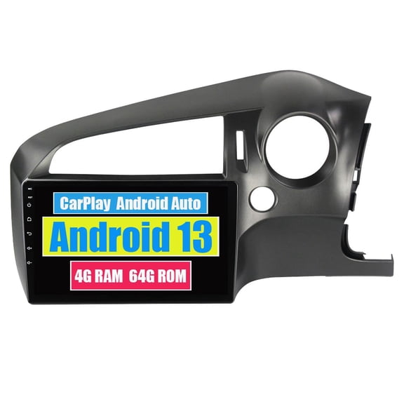 Torovo Car Stereo CarPlay Head Unit for Honda Stream 2 2006-2014 RHD Android Auto Touch Screen Sat Navi Bluetooth WiFi Radio Player