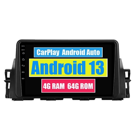 Torovo Car Stereo CarPlay Head Unit for Renault Kiger 2021 Android Auto Touch Screen Sat Navi Bluetooth WiFi Radio Player