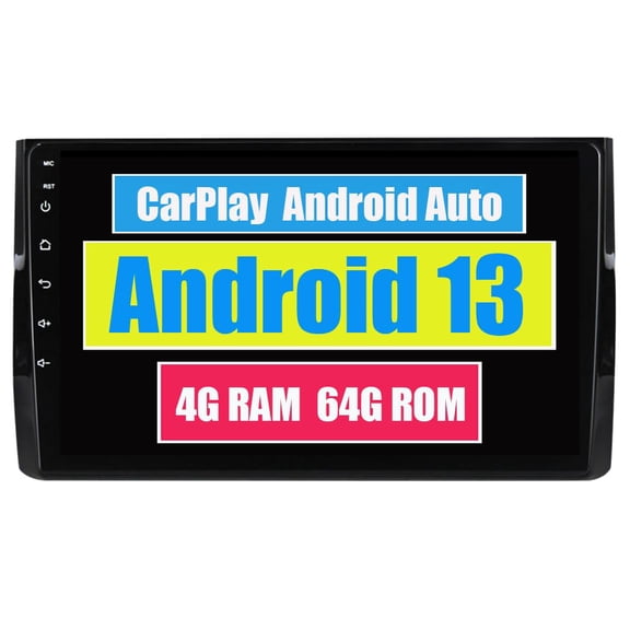 Torovo Car Stereo CarPlay Head Unit for Skoda Kodiaq 2016-2021 Karoq NU7 2017-2021 Android Auto Touch Screen Sat Navi Bluetooth WiFi Radio Player