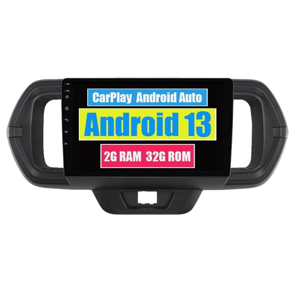 Torovo Car Stereo Radio for Toyota Passo III 3 2016-2021 CarPlay Android Auto Multimedia GPS Navigation Touch Screen Bluetooth WiFi USB (RHD, Black Frame)