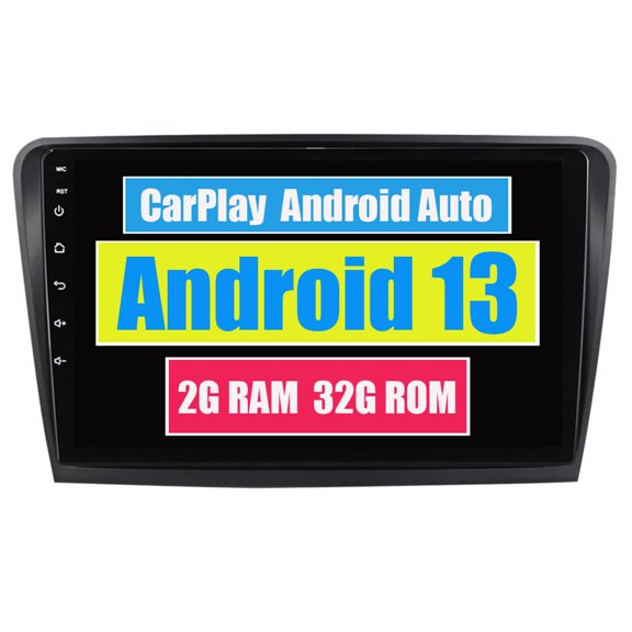 Torovo Car Stereo Radio for Skoda Superb 2 2013 2014 2015 with CarPlay Android Auto Multimedia Player GPS Navigation Touch Screen Bluetooth WiFi