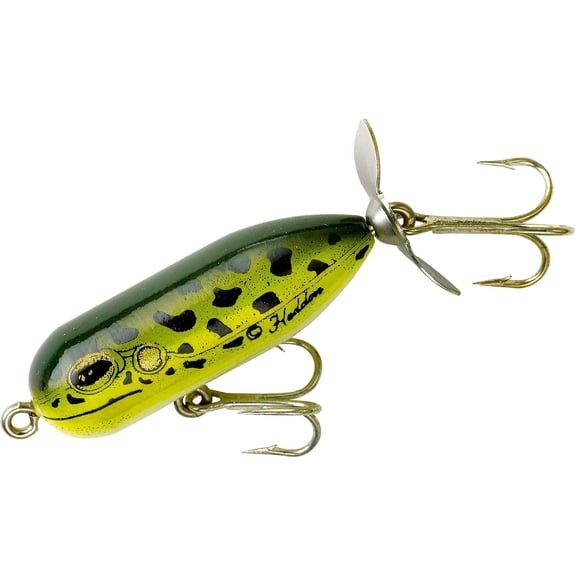 Torpedo Prop-Bait Topwater Fishing Lure with Spinner Action