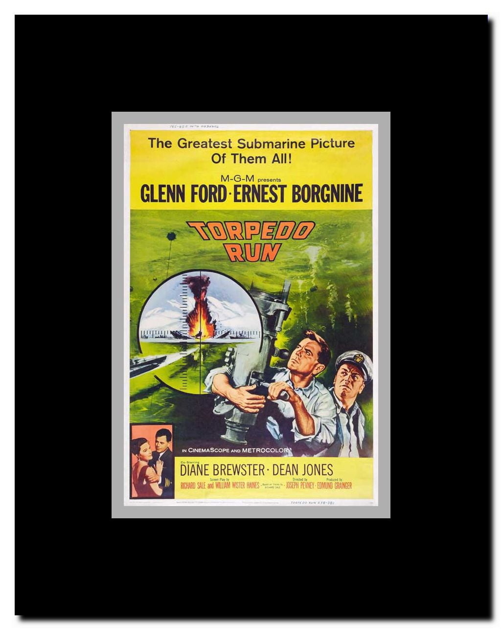 Torpedo Run Framed Movie Poster