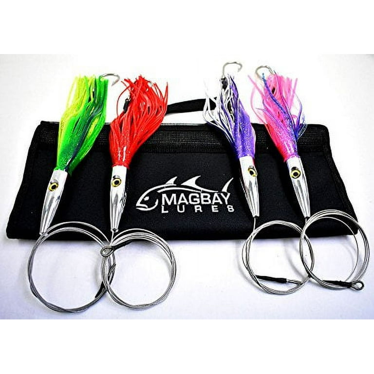 Torpedo Speed Wahoo Trolling Set with Lure Bag + Wire and Cable