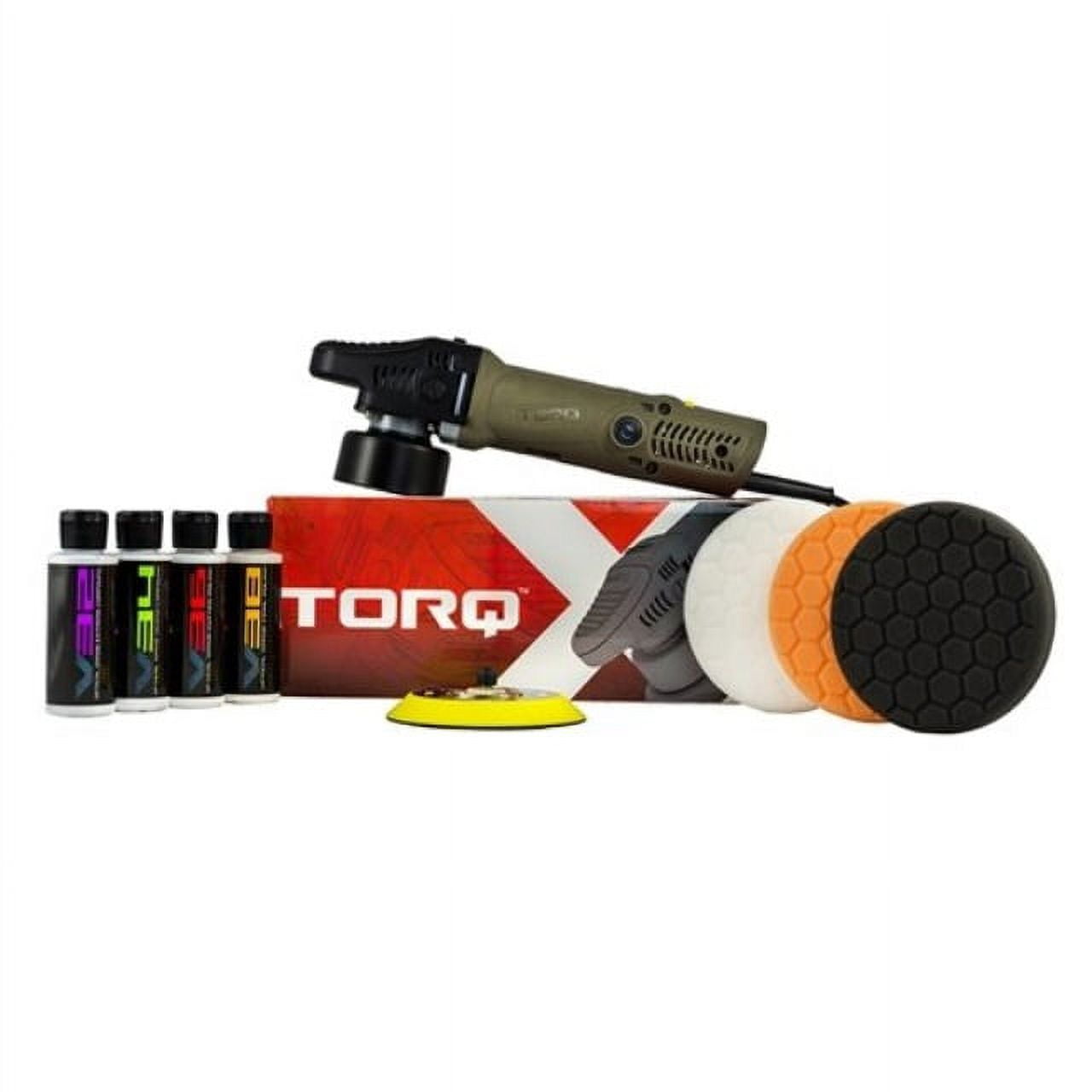 Chemical Guys Automotive Buffer TORQX Orbital Polisher Kit, 700W, 8mm ...