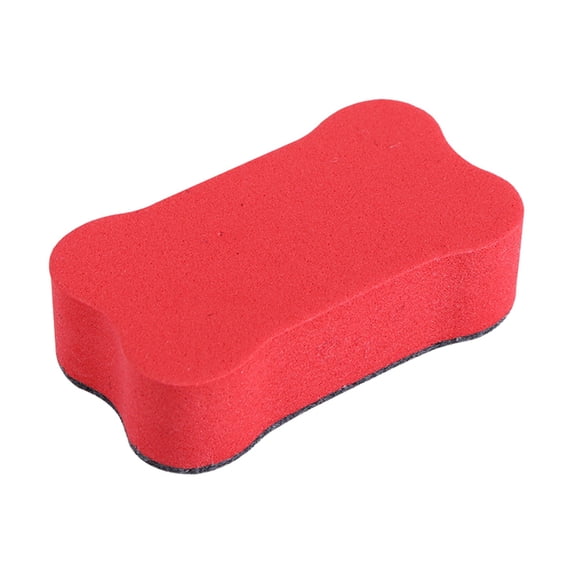 Torqee Hub Magnetic Red Foam Whiteboard Eraser,Single-Sided Dry Erase Cleaner for Whiteboard & Marker Boards