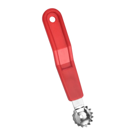 Torqee Hub Pineapple Eye Remover Tool,Tomato Corer & Strawberry Stem Remover Tool,Fruit Stem Huller For Kitchen Fruit‑Prep,Red