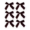 thumbnail image 1 of Torqee Velvet Christmas Bows,6 Pack Handmade Velvet Bows Rustic Crafts Gift Bows,Velvet Outdoor Wreath Bow,Reusable Christmas Bow Gift,Soft Bow Decoration for Gift Wrapping Christmas Tree, 1 of 4