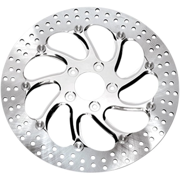 Torque 11.8in. Two-Piece Brake Rotor - Chrome