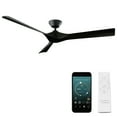 thumbnail image 1 of Torque 3-Blade Smart Ceiling Fan 58in Matte Black with Remote Control, 1 of 10