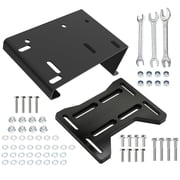 Torque Converter Engim* Mount Plate Motor Riser Kit Compatible with Mini Bike Monster Mega Moto MMB80 105 Coleman RB100 RT100 Minibike Predator 212cc 224cc 196cc 6.5hp GX200 Parts Black