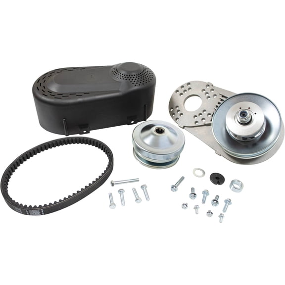 Torque Converter Kit Compatible with Comet 218352A Go Kart Mini Bike 3/4 In Bore 3/16 Keyway 12 Tooth #35 Chain 8HP Briggs Honda Kohler Drive Driven Belt Jackshaft New Replaces 218352A