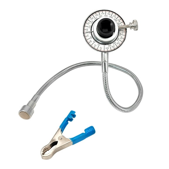 Torque Meter 1/2" Drive Wrench Gauge Flexible Clip Arm Torque Gauge Rotation Check Test Measure