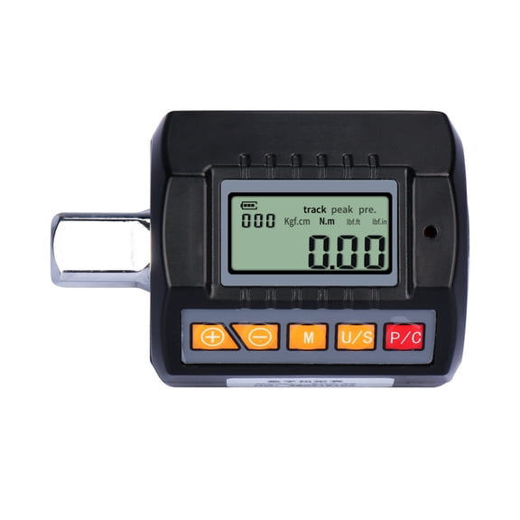 Torque Meter,1/4 3/8inch Torque Lcd Display Screen Adjustable Lcd Display 1/2 1/4 3/8inch Display Screen 1/2 Torque Wrench Meter Utility Car Tool Meter Utility Car Dsfen Multicolor 135N.m
