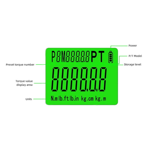Torque Meter,Torque Tester Two With Buzzer And Two Modes Adjustable Display Wrench Torque Meter Display Wrench Switchable With Buzzer Modes Adjustable Switchable And Led Indicator Torque Meter