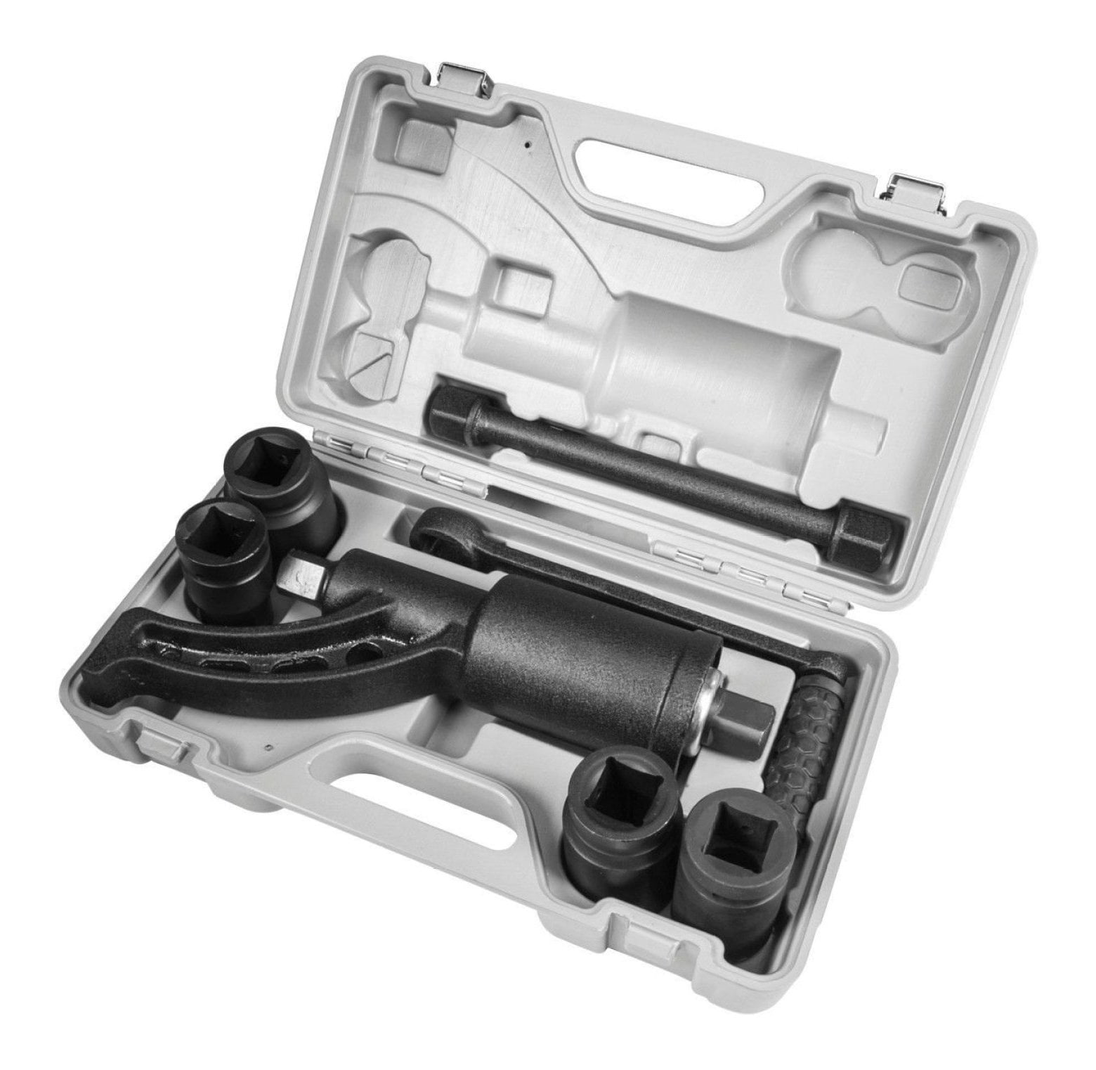 Multiplicateur De Couple 1/2 Pouce Avec Douilles - Outil Pour Débloquer écrous De Roue - Réduction D'effort - Charge Max 680 Nm - 9