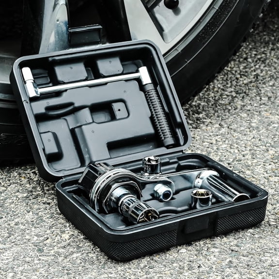 Torque Multiplier Set 1/2 DR w/ 3 Sockets, Labor Saving Lug Nut Remover, Hand Lug Nut Wrench Kit, Portable Wrench Sockets Set (Max 680N/M, Upgraded 8-Point)