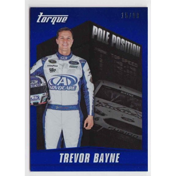 Torque Pole Position Blue PP18 Racing Card Near Mint Or Better