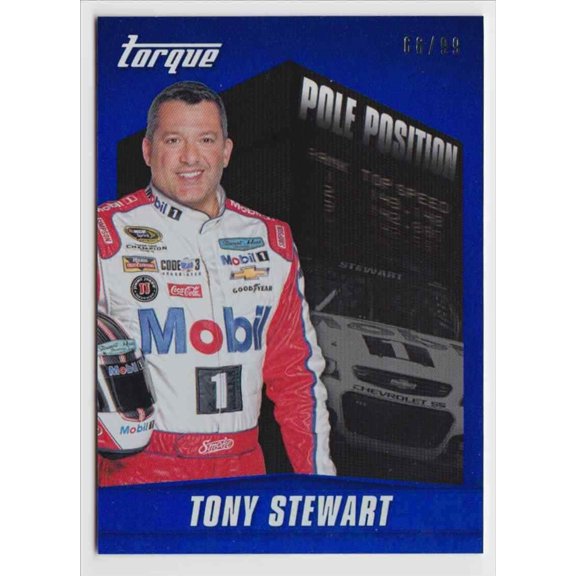 Torque Pole Position Blue PP2 Racing Collectible Card Near Mint Or Better
