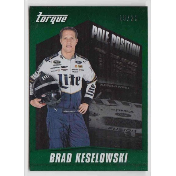 Torque Pole Position Green PP11 Racing Collectible Card Near Mint or Better
