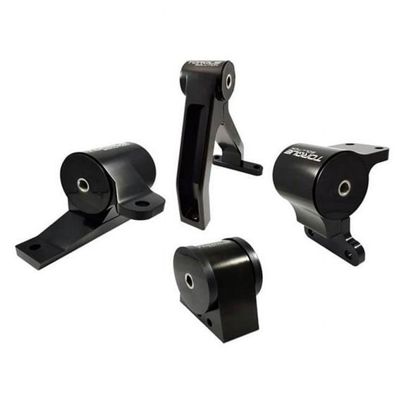 Torque Solution TS-EX-1234 Engine Mount Kit for Mitsubishi Lancer & Ralliart & Evolution X 2008-15, 4 Piece
