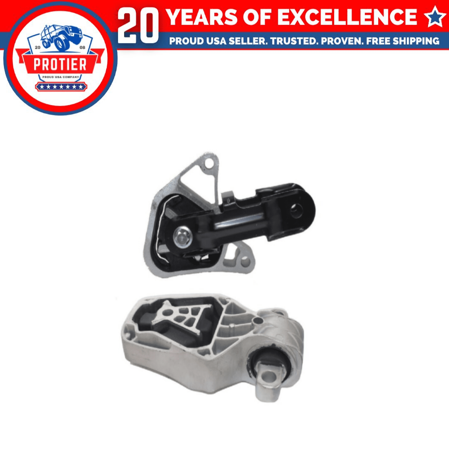 Torque Strut Mount 2PCS Set Compatible for Mercedes-Benz B250/ CLA250 ...