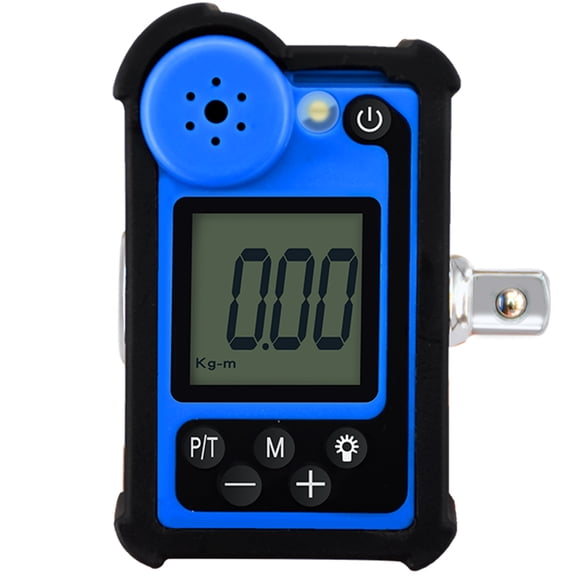 Torque Wrench Adapter Electronic Digital Display Torquemeter with with Buzzer & LED Flash Notification Torsion Measuring