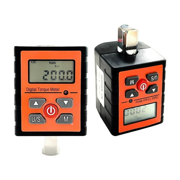 Torque Wrench Adapter Electronic Digital Torque Gauge Wrench Adapter 30Nm 135Nm 200Nm Adjustable Spanner Wrench Car Repair Tools ,Versatile Torque Units