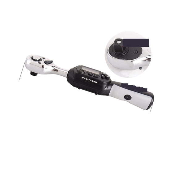 Torque Wrench High Accuracy Digital Display Backlight Torque Wrench Ratchet Detection Tool With LED Light Buzzer Alarm ,Precision & Robust