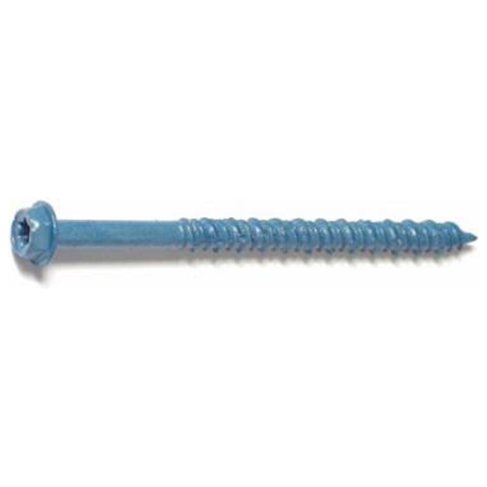 TorqueMaster 51209 Masonry Screw, 3/16 x 2-3/4-In. Star Hex Head, 100-Pk. - Quantity 10