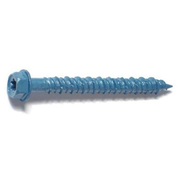 Torquemaster 51214 0.25 x 2.25 in. Star Hex Head Masonry Screw - 100 Pack