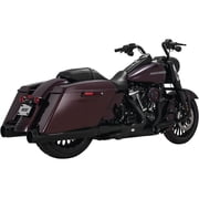 Torquer 450 Slip-On Exhaust Black for 06-16 Harley FLHX2