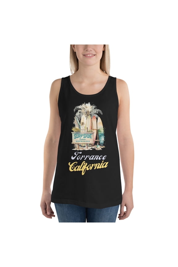 Torrance Beach, California Tank Top Women | Spring Break Summer Vacation Tank (S)