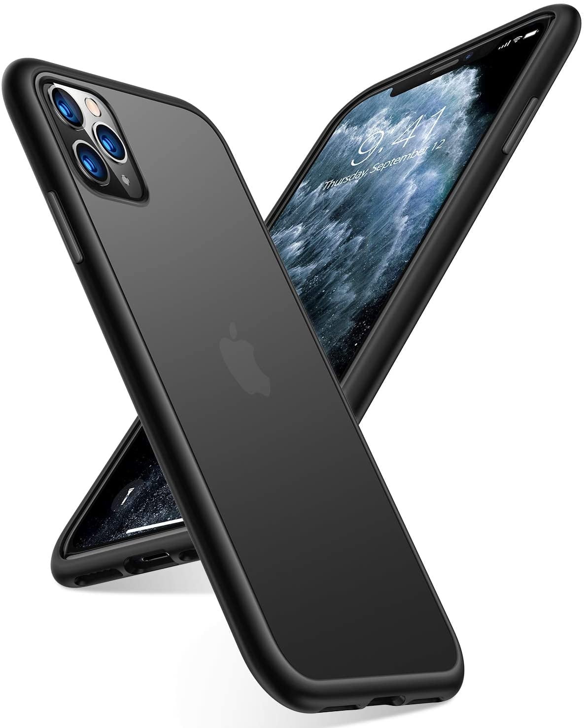 TORRAS iPhone 11 Pro Max Phone Case, Shockproof Guardian Series, Black, 1 Each