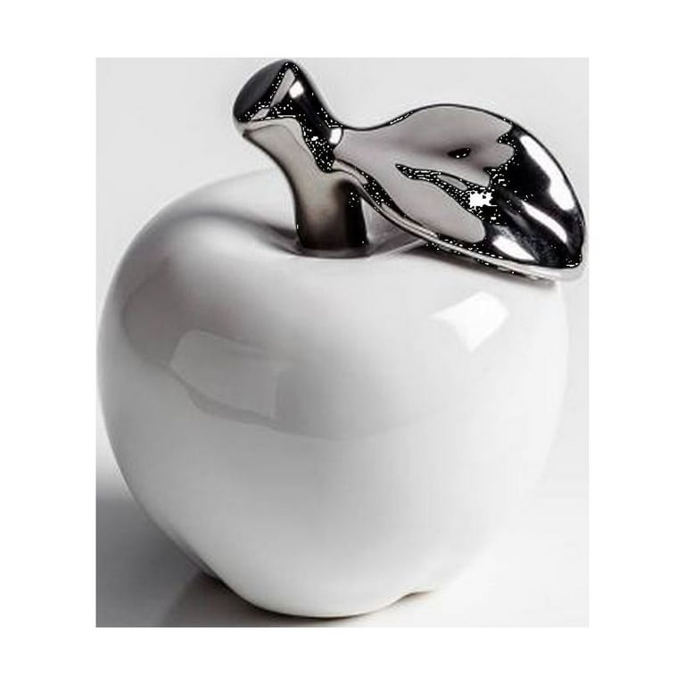 Torre Tagus Orchard Ceramic Apple Decor White 4.25