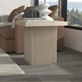 thumbnail image 1 of Evelyn&Zoe Modern/Contemporary 22" Wide Alder White Side Table, 1 of 5
