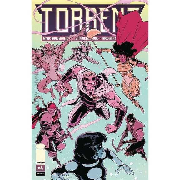 Torrent #4B VF ; Image Comic Book