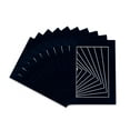 thumbnail image 1 of Torrent Suede Acid Free 13x19 Picture Frame Mats with White Core Bevel Cut for 11x14 Pictures -, 1 of 4