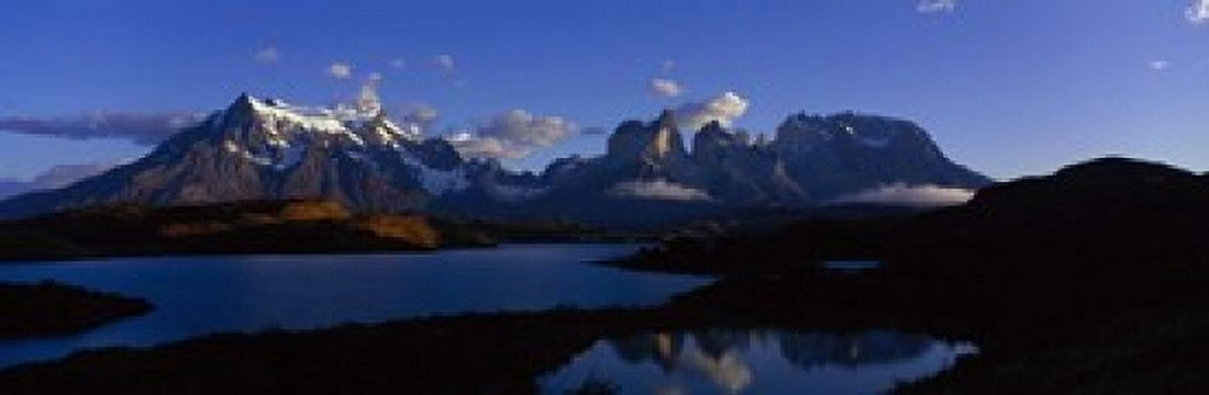 Torres Del Paine Patagonia Chile Canvas Art - Panoramic Images (18 x 6)