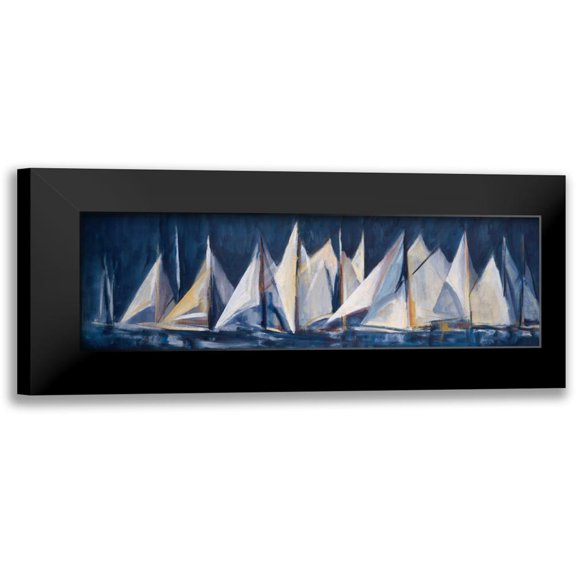 Torres, Maria Antonia 14x7 Black Modern Framed Museum Art Print Titled - Set Sail