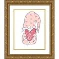 thumbnail image 1 of Torres, Melanie 26x32 Gold Ornate Wood Framed with Double Matting Museum Art Print Titled - Valentine Gnome, 1 of 4