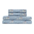 thumbnail image 1 of Torrey Lane 100% Cotton Flannel Sheet Set, Queen, Let it Snow, 1 of 3