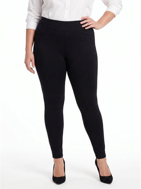 Women's Plus Size Studio Pixie Luxe Ponte Skinny Pant