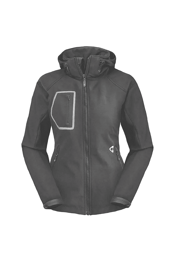 Womens Gerbing Winter Heated Jacket, Black, M