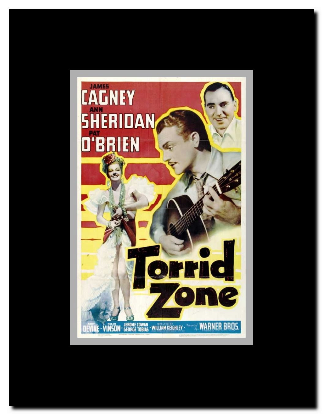 Torrid Zone Framed Movie Poster