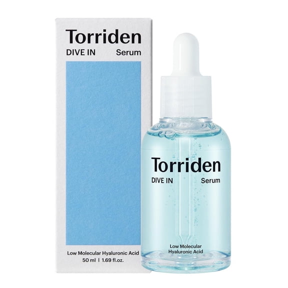 Torriden DIVE-IN Low-Molecular Hyaluronic Acid Serum, 1.69 fl oz(50 ml)