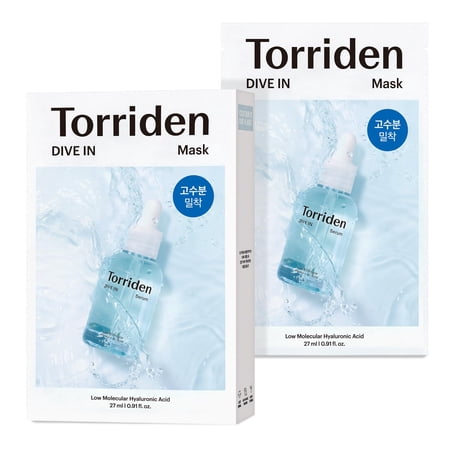 Torriden Dive-in Low Hyaluronic Acid Mask Set Pack of 10